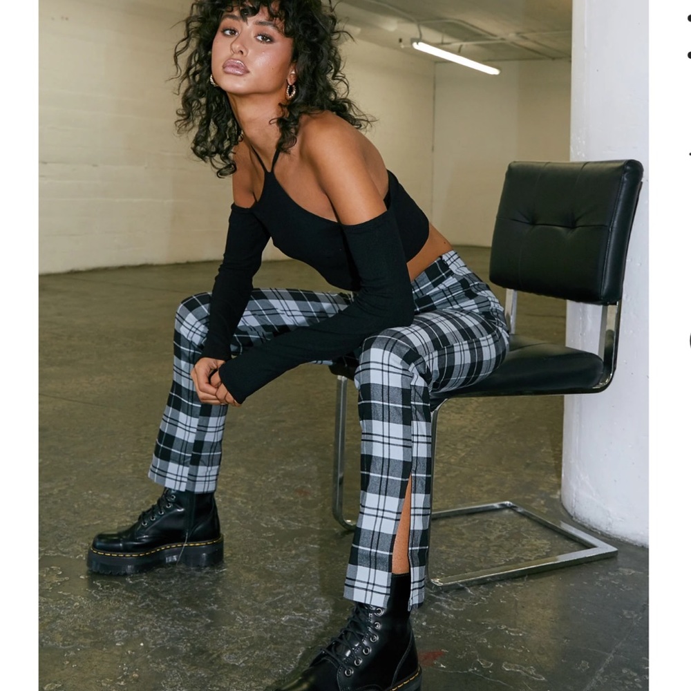 Princess Polly Kensley Pants Black.